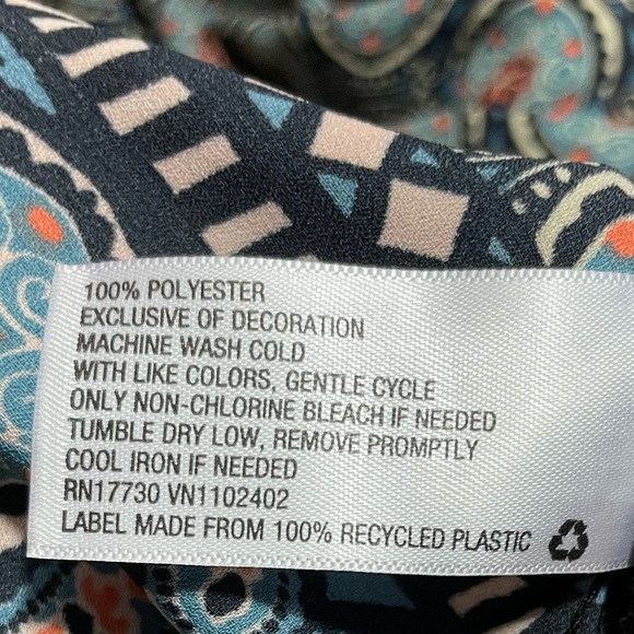 Xhilaration Woman’s Sheer 3/4 Sleeve Off- Shoulder Blouse Dress Size XXL - Picture 9 of 9